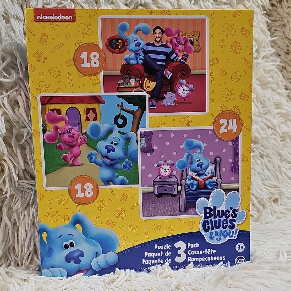 Blue's Clues & You! Puzzle 3 Pack